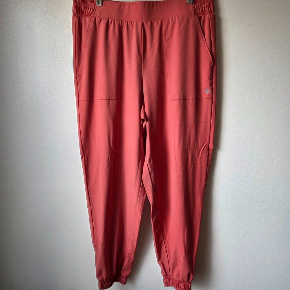 LIKE NEW LULAROE RISE CORAL SOFT JOGGERS SIZE LARGE WOMENS